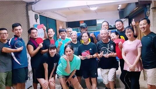羅志祥為母親辦乒乓球賽