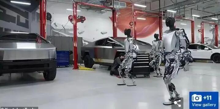 馬斯克辟謠特斯拉機器人襲擊工人