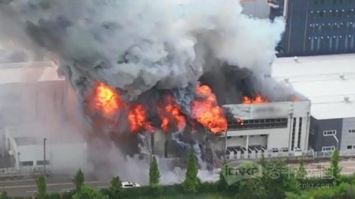 韓國華城電池工廠火災