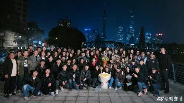 劉亦菲發文感謝所有人